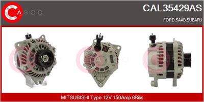 CASCO CAL35429AS Генератор для SAAB 9-3 универсал (E50) 2.0 t CASCO CAL35429AS Генератор для SAAB 9-3 универсал (E50) 2.0 t