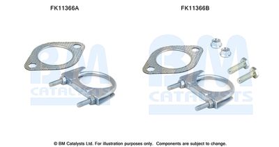 Монтажен комплект, филтър за прах/сажди BM Catalysts FK11366