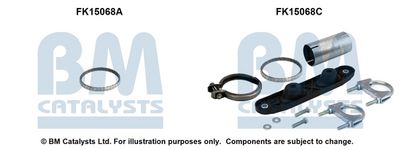 Монтажен комплект, филтър за прах/сажди BM Catalysts FK15068