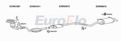 Układ wydechowy EUROFLO RNSCE146001A00