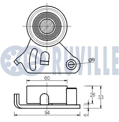 ROLA INTINZATOR CUREA DISTRIBUTIE RUVILLE 540298 1