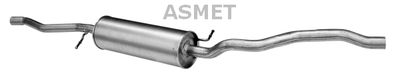 Средний глушитель выхлопных газов ASMET 19.033 для VW SHARAN