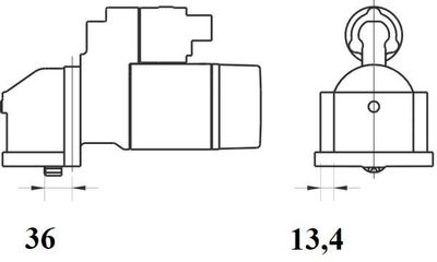 STARTER MAHLE MS1082 1