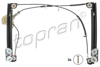 стъклоподемник TOPRAN 501 832