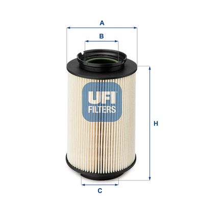 Топливный фильтр UFI 26.014.00 для VW PHAETON