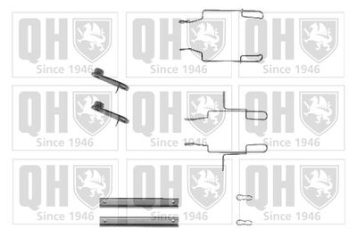 Комплектующие, колодки дискового тормоза QUINTON HAZELL BFK624 для PEUGEOT 106