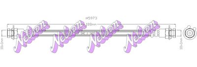 KAWE H5973 Тормозной шланг  для OPEL SINTRA (Опель Синтра)