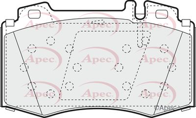 Brake Pad Set APEC PAD1153