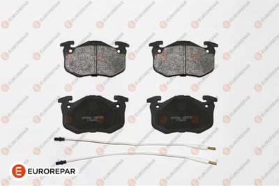 EUROREPAR 1617247580 Тормозные колодки и сигнализаторы для RENAULT TWINGO I (C06_) 1.2 (C066, C068)