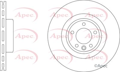 Brake Disc APEC DSK3493
