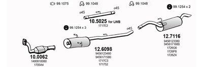 Układ wydechowy ASSO ART2826