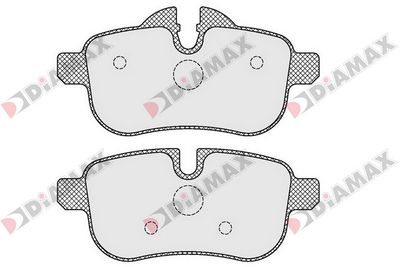 DIAMAX N09510 Тормозные колодки и сигнализаторы  для BMW Z4 (Бмв З4)