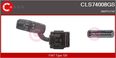 Выключатель на рулевой колонке CASCO CLS74008GS для ABARTH 124