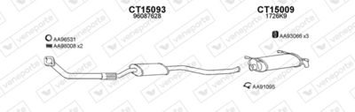 ABGASANLAGE VENEPORTE 150159