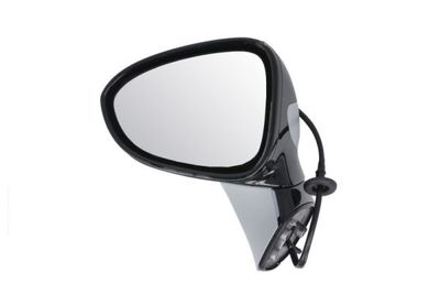 Zijspiegel Links (elektrisch, asferisch, met verwarming, under-coated) past: OPEL ZAFIRA C 10.11-12.19