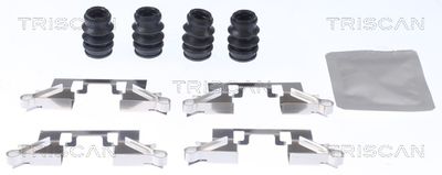 Комплектующие, колодки дискового тормоза TRISCAN 8105 501594 для MAZDA 2