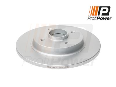 Тормозной диск ProfiPower 3B2091 для PEUGEOT 5008