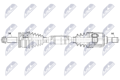 полуоска NTY NPW-HY-698