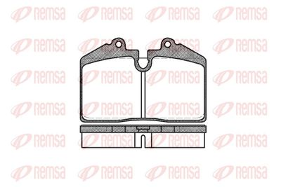 Brake Pad Set, disc brake 0140.20