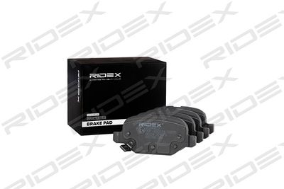 Комплект тормозных колодок, дисковый тормоз RIDEX 402B0832 для FIAT PANDA