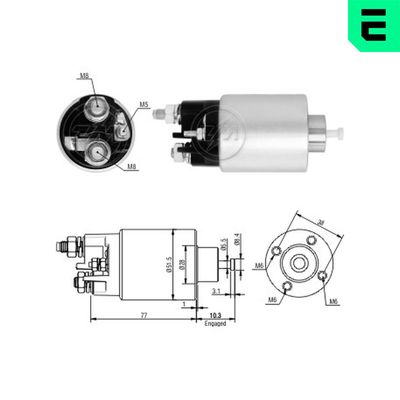 SOLENOID ELECTROMOTOR