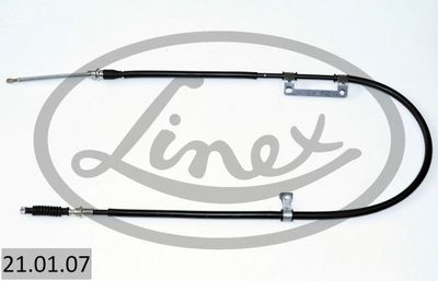 Тросик, cтояночный тормоз LINEX 21.01.07 для KIA SHUMA