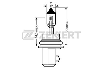 ZEKKERT LP-1007 Лампа ближнего света  для HUMMER (Хаммер)
