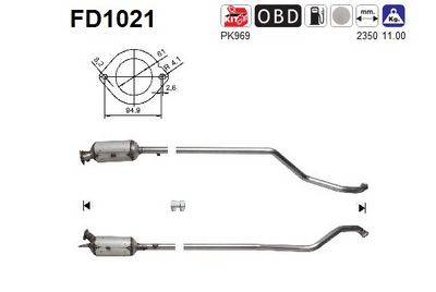 FILTRU FUNINGINE/PARTICULE SIST.DE ESAPAMENT