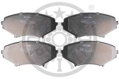 Комплект тормозных колодок, дисковый тормоз OPTIMAL BP-12237 для MAZDA RX-8