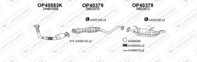 ABGASANLAGE VENEPORTE 400180
