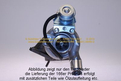 LADER AUFLADUNG SCHLÜTTER TURBOLADER 16600045EOL 1