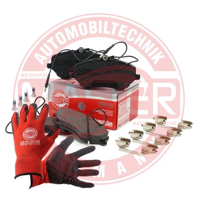 Zestaw klocków hamulcowych, hamulce tarczowe MASTER-SPORT GERMANY 13046028922N-SET-MSP