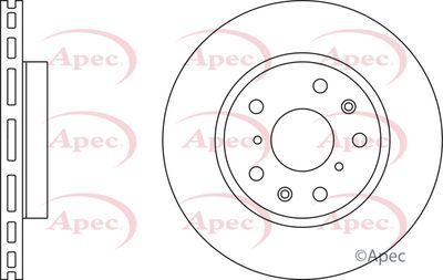 Brake Disc APEC DSK2486