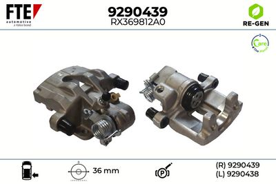 спирачен апарат FTE 9290439