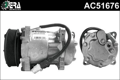 Компрессор, кондиционер ERA Benelux AC51676 для CITROËN JUMPY