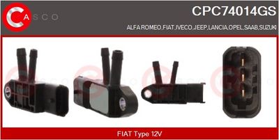 CONVERTOR PRESIUNE ESAPAMENT CASCO CPC74014GS