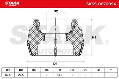 тампон на макферсън STARK SKSS-0670094