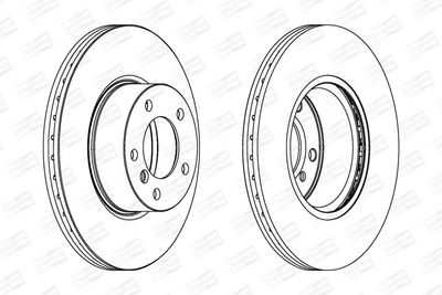BREMSSCHEIBE CHAMPION 562618CH 1