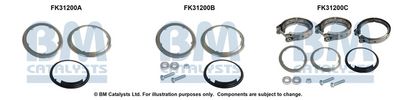 Монтажен комплект, катализатор BM Catalysts FK31200