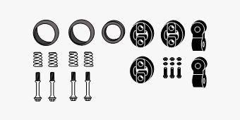 SET MONTARE SISTEM DE ESAPAMENT