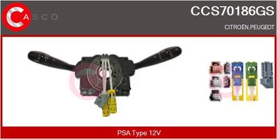 Spínač řízení CASCO CCS70186GS