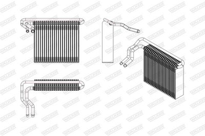 VERDAMPFER KLIMAANLAGE WALKER WEV00132 7