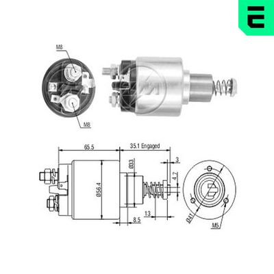 SOLENOID ELECTROMOTOR