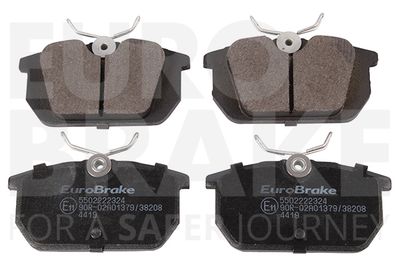 Комплект тормозных колодок, дисковый тормоз EUROBRAKE 5502222324 для FIAT TIPO