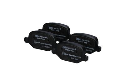 BREMSBELAGSATZ SCHEIBENBREMSE VALEO 301407A 4