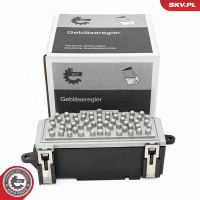 Regulace, vnitřní ventilace ESEN SKV 94SKV137