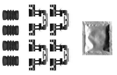 ZUBEHöRSATZ SCHEIBENBREMSBELAG