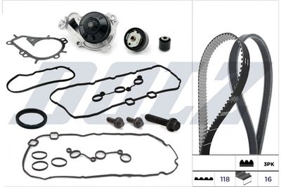 WASSERPUMPE + ZAHNRIEMENSATZ