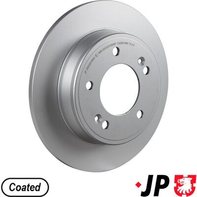 спирачен диск JP GROUP 3563201600