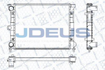 Радиатор, охлаждение двигателя JDEUS RA0300390 для SEAT TERRA